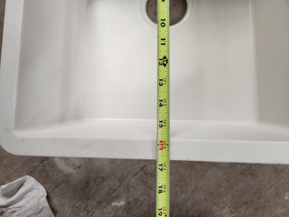 Corian 965 Sink Bisque