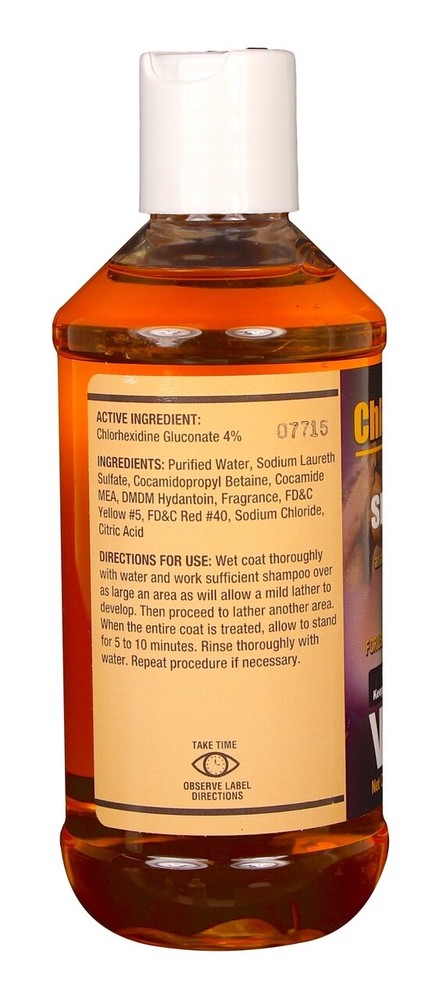 ChlorHex 2X Shampoo Chlorhexidine Gluconate 4% (8 oz)