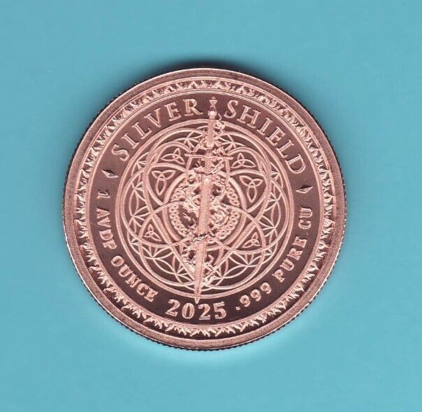 2025 Silver Shield CANNABIS 1 oz. Copper Round Coin