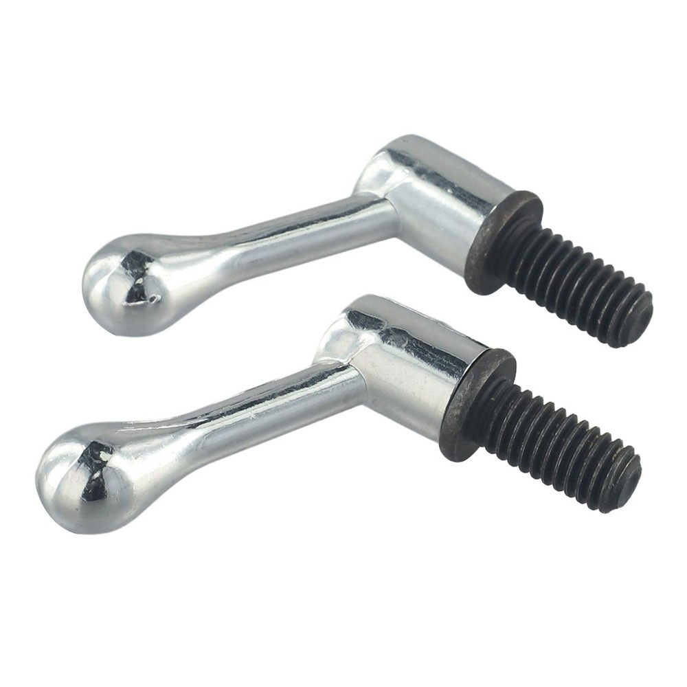 Professional Grade 2PC Adjustable Fixed Handle Set for Bridgeport Mills ()