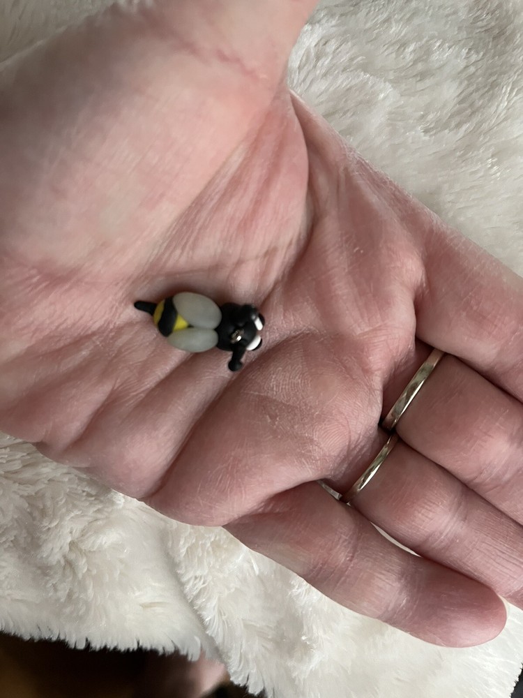 Lucky Bumble Bee-Polymer Clay