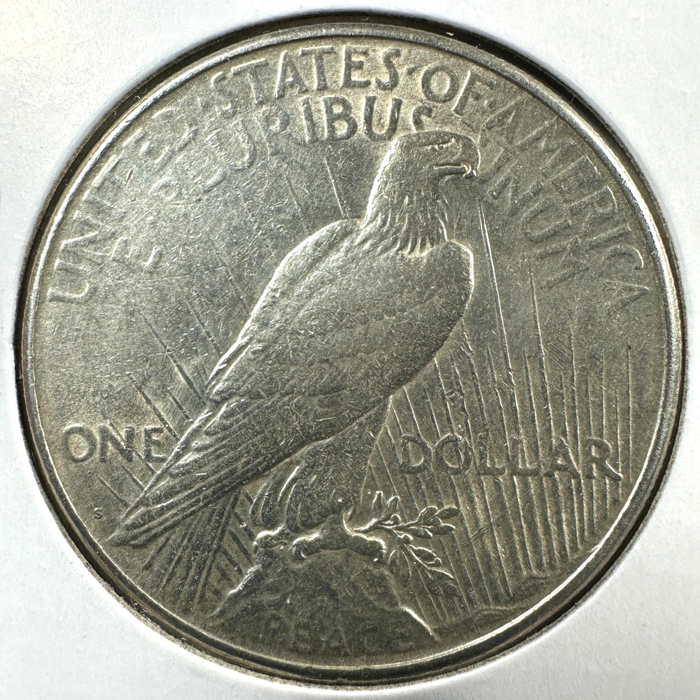 1923-S $1 Silver Peace Dollar (89183)