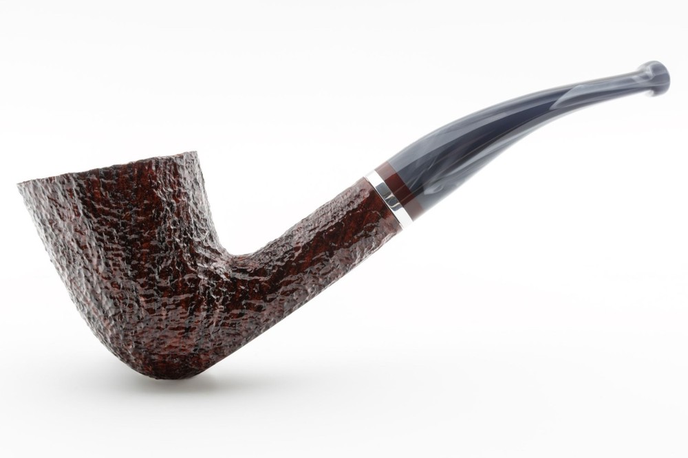 SAVINELLI "LUNARIA" RUSTIC 920 BENT DUBLIN 9MM BRIAR PIPE