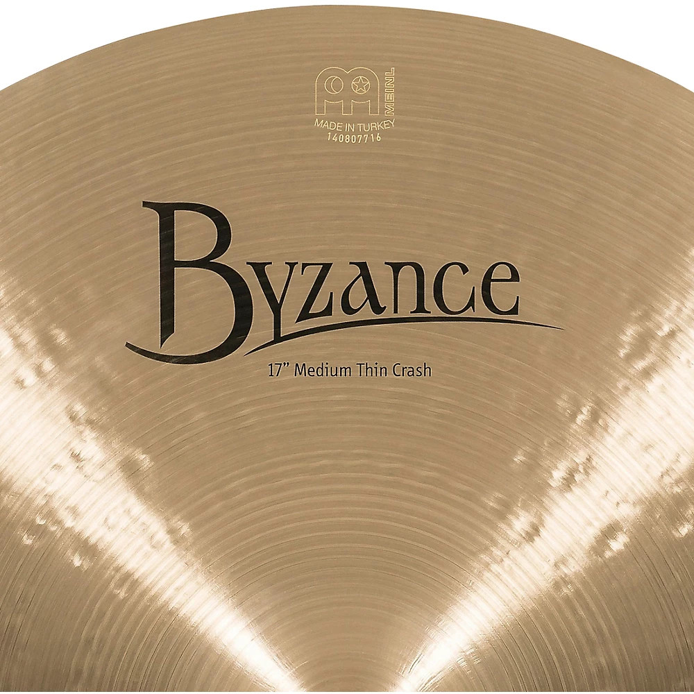 Meinl Byzance Medium Thin Crash Traditional 17"