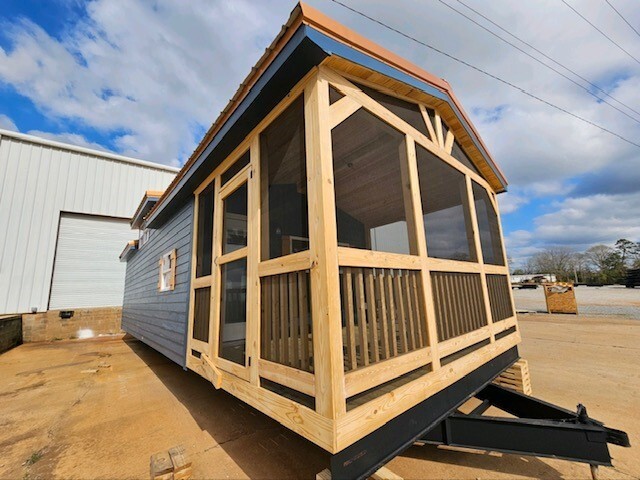 TINY HOME CABINS - CUSTOM BUILT FOR YOUR PREPPED PROPERTY- ELEGANT RUSTIC CABINS