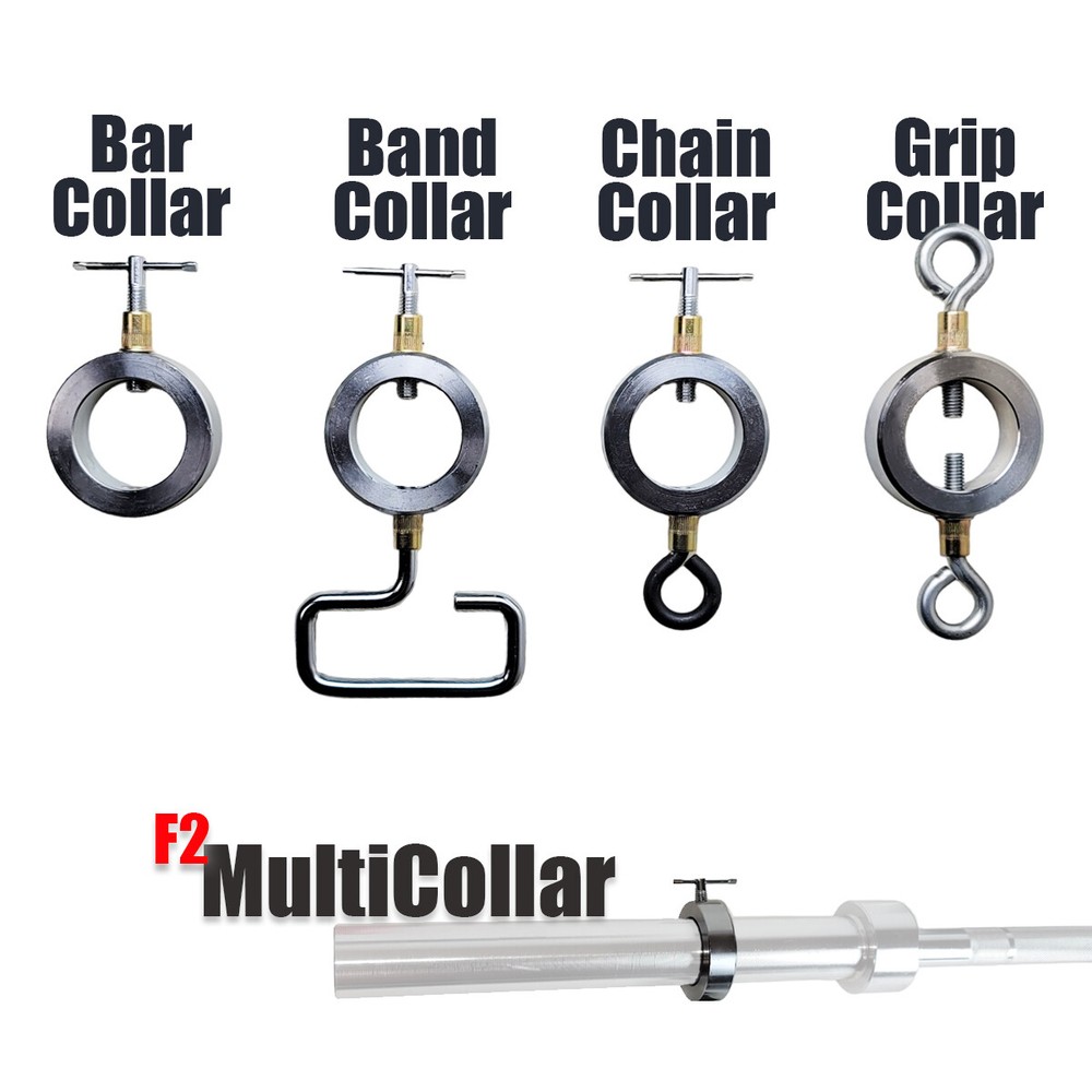 F2 MultiCollar PRO - for 2", 1.25" and 1" Bars
