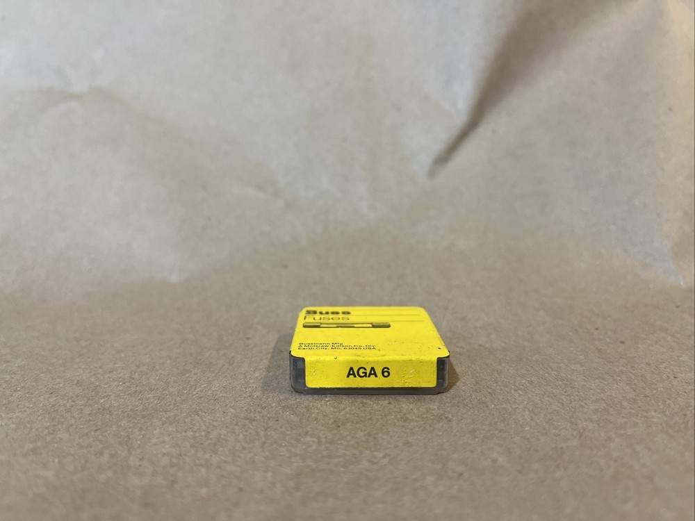 Buss Fuses AGA 6 NEW