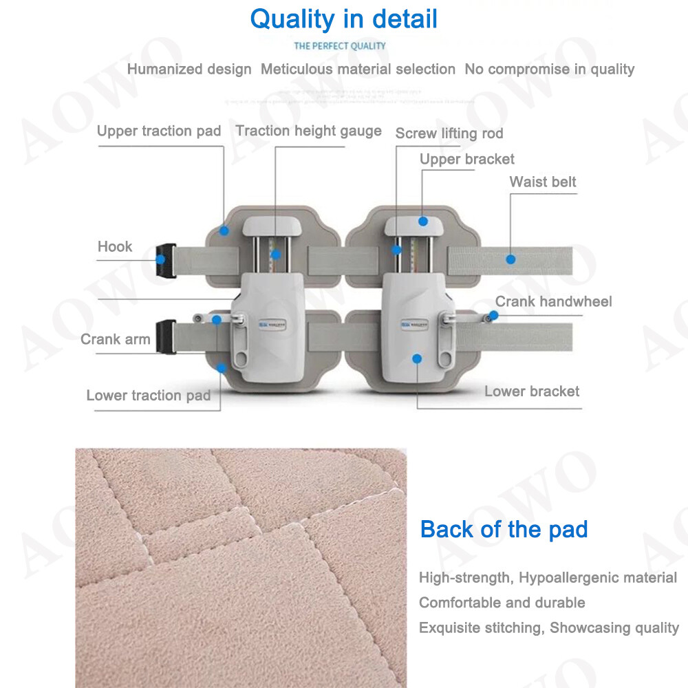 Spinal Decompression Belt, Lumbar Traction Device for Lower Back Support