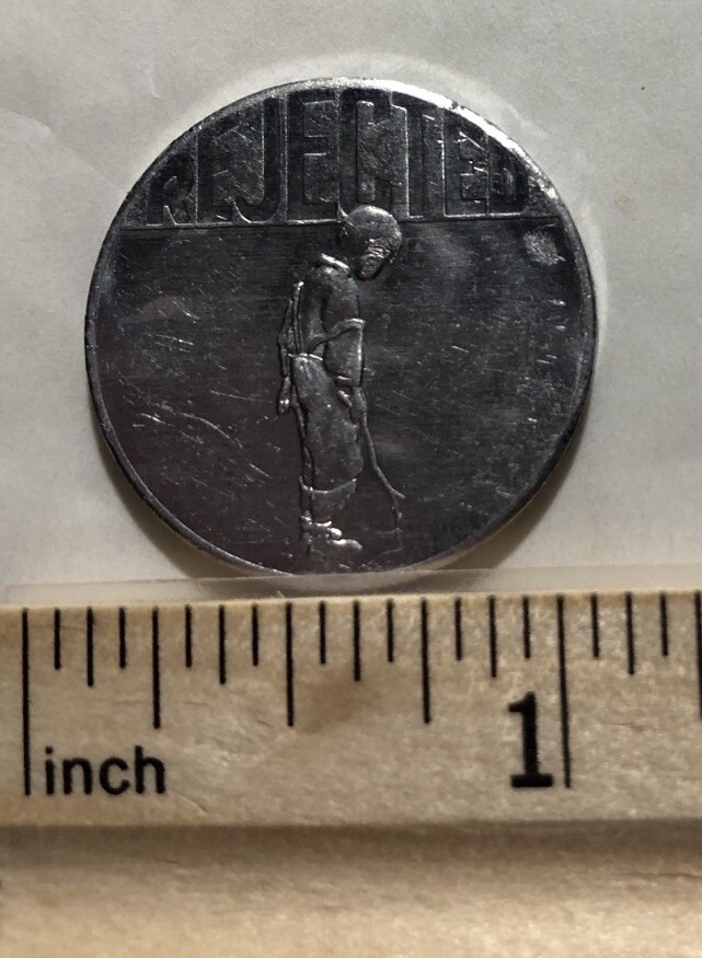 Federal Association Epilepsy Aluminum Token