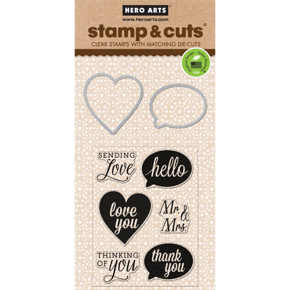Hero Arts Stamp & Die Cuts, Yes