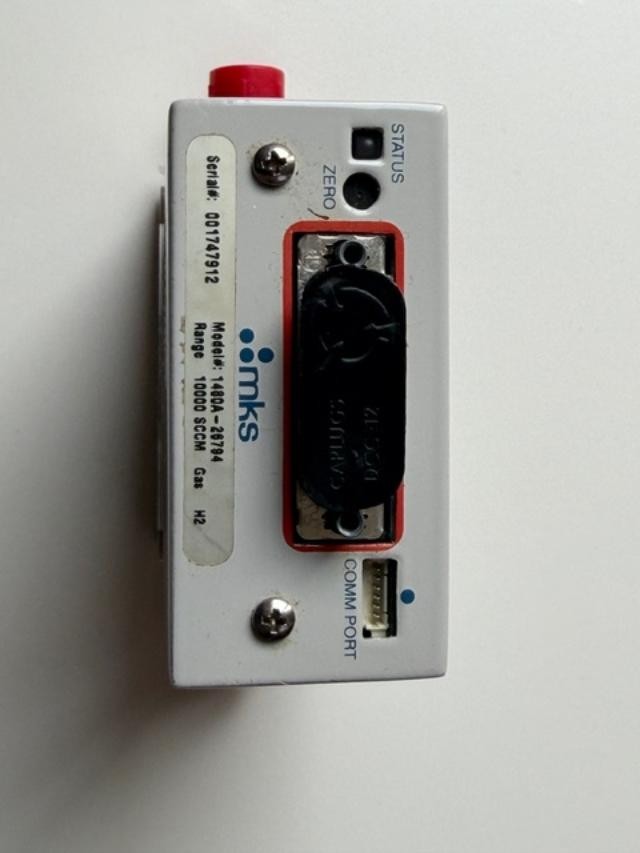 MKS 1480A MASS FLOW CONTROLLER GAS H2 RANGE 10000 SCCM