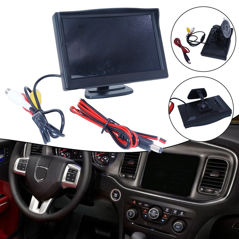 Full Display Backup Parking In Car Display Channels For AHD P Video Input