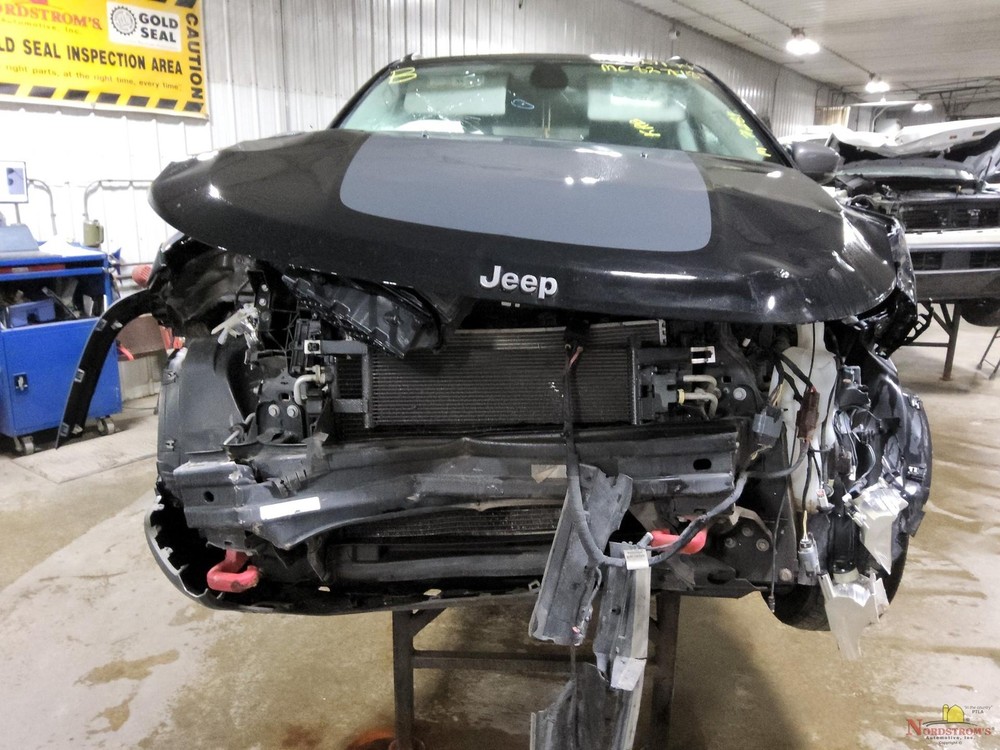 2018 Jeep Compass Driver Front Headrest Only Black Leather