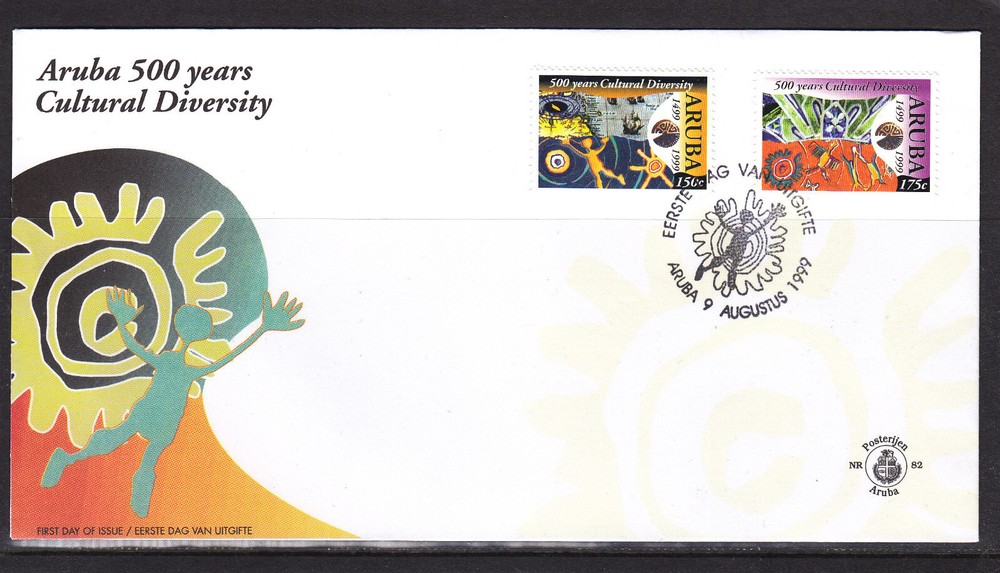 Aruba Issue FDC 1999 (82) Culture