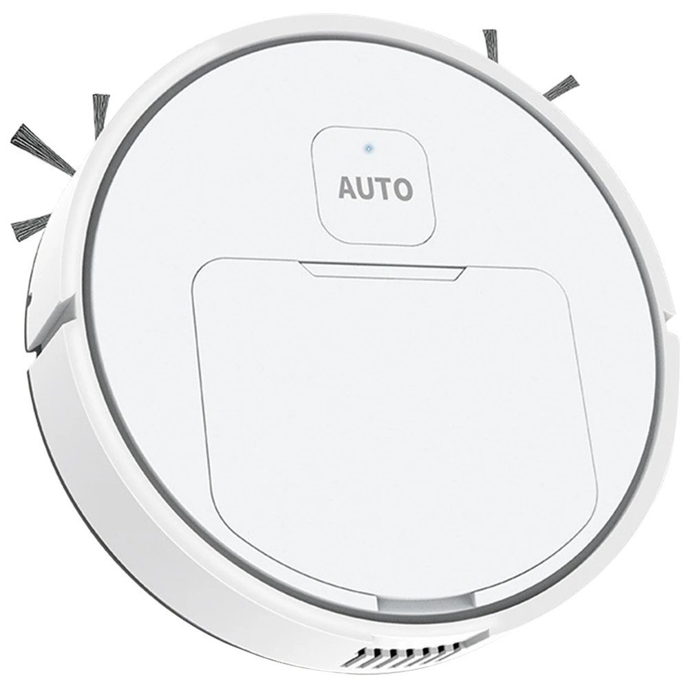 3-in-1 Robot Vacuum Cleaner USB Rechargeable Smart Navigation To Avoid Objects A