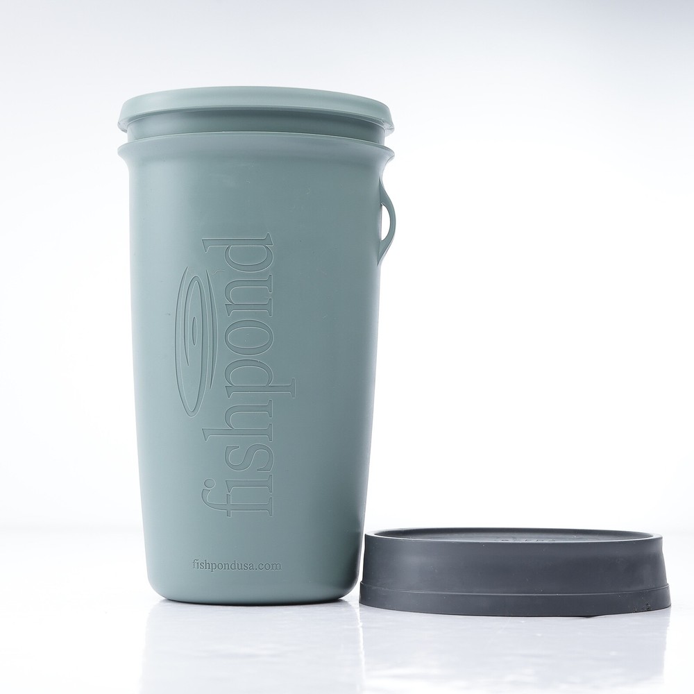Fishpond Piopod Largemouth Trash Container - Steelhead Blue