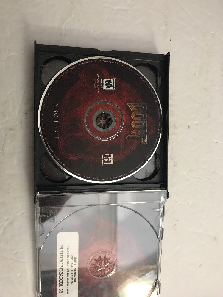 Doom 3 PC CD ROM tested Ships N 24hrs