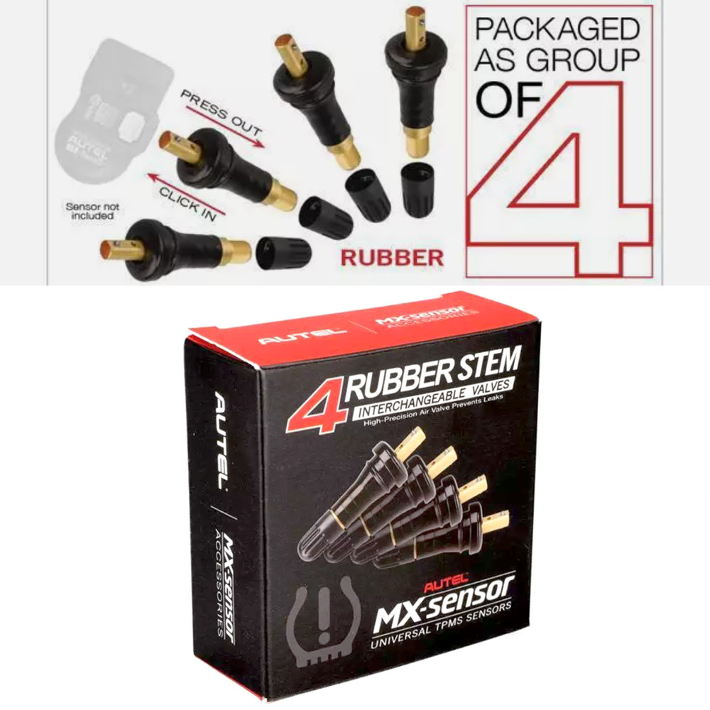 New Autel MX-Sensor RVK Rubber Valve Stem Interchangable Kit
