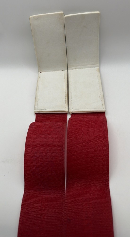 2-Swix Padded Hook Loop Adjustable Ski Wraps Straps Ties 17” Advertising