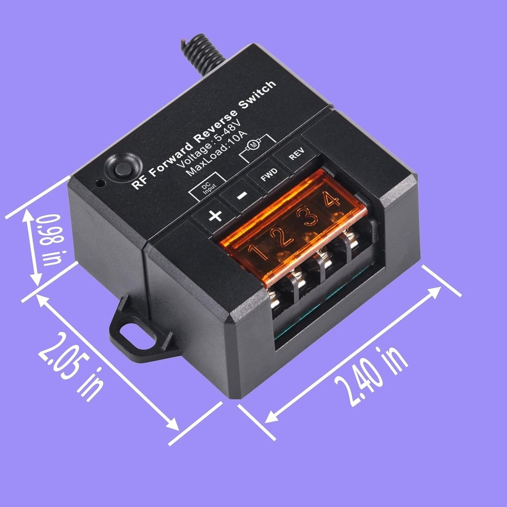 Wireless Remote Switch for Linear Actuator, Forward Reverse Relay Contactor w...