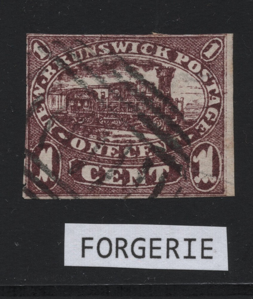 #6 New-Brunswick Canada used FORGERIE