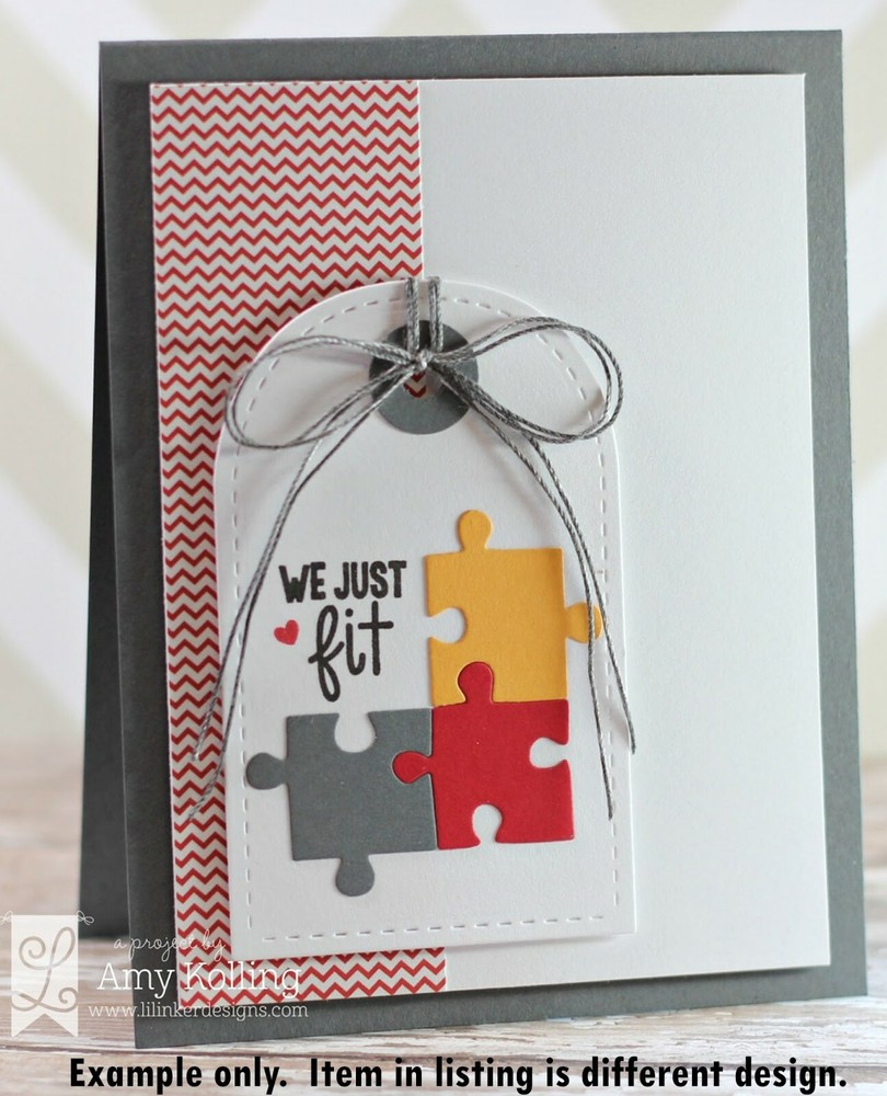 Sizzix Thinlits Jigsaw die #665887 Retail $19.99 designer Olivia Rose