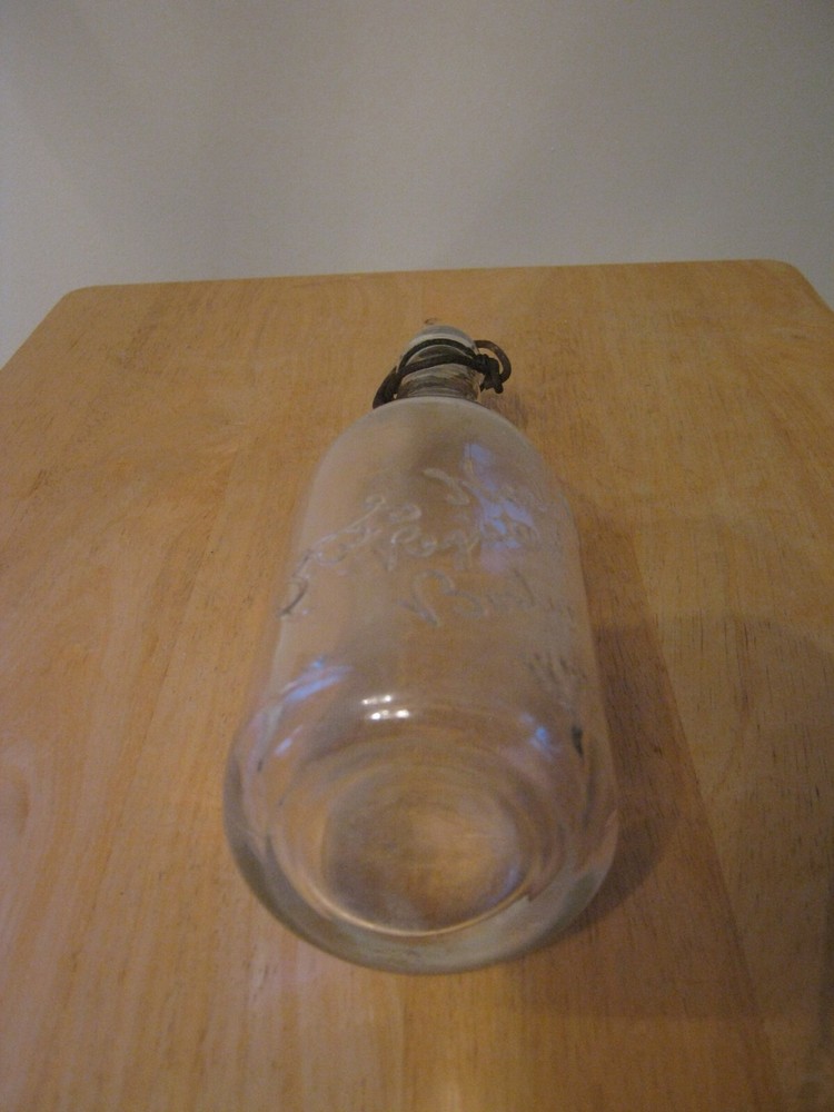 Otis Neale Co. Registered Boston Bottle with Bail 1899