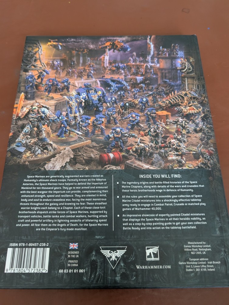 Warhammer 40k Space Marine Codex 10th Edition