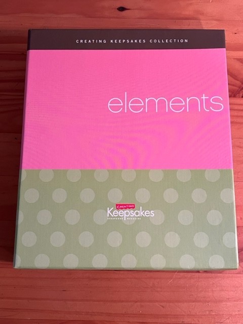 Creating Keepsakes Collection Elements 5 Paperback Book Set w/Box