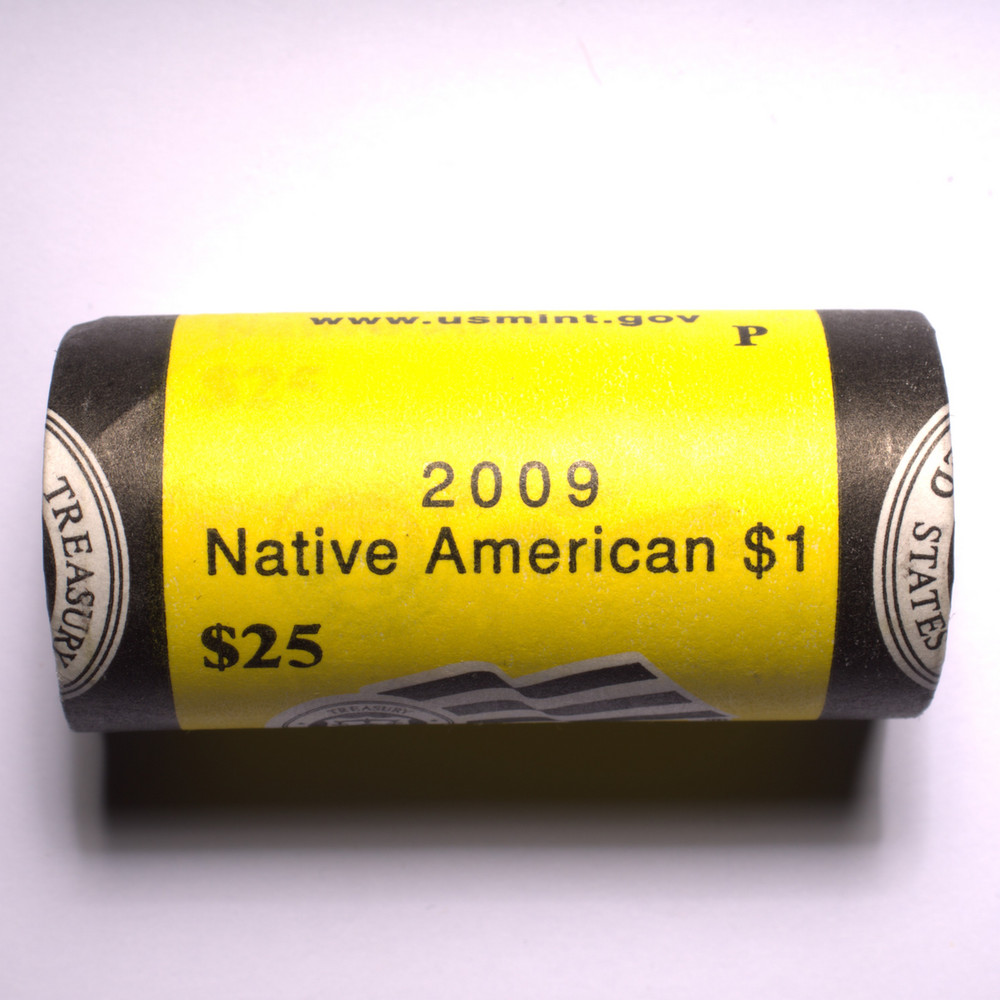 2009 Native American Sacagawea $25 Roll