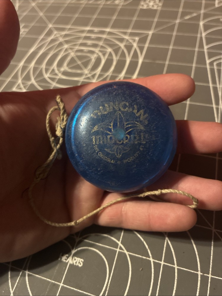 Vintage Duncan Imperial Yo-yo Blue