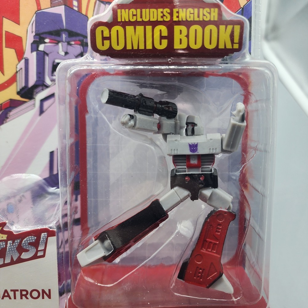 Transformers Squeezelings Sidekicks Megatron Comic Book NEW
