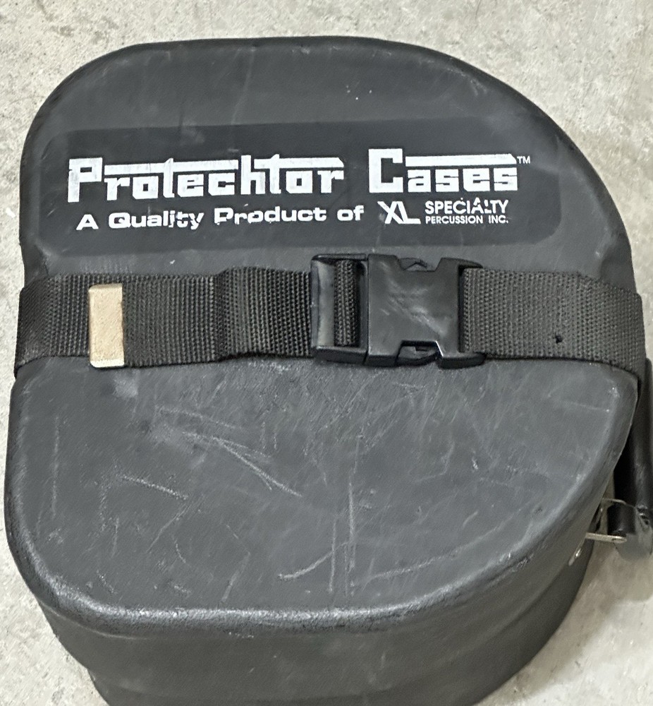 Vintage Protechtor Cases 9” Classic HARD Drum Case with Handle