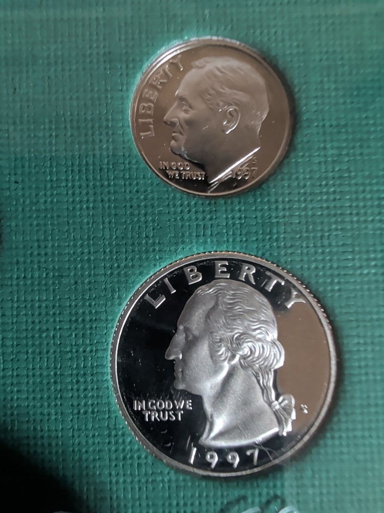 1997 us mint proof set