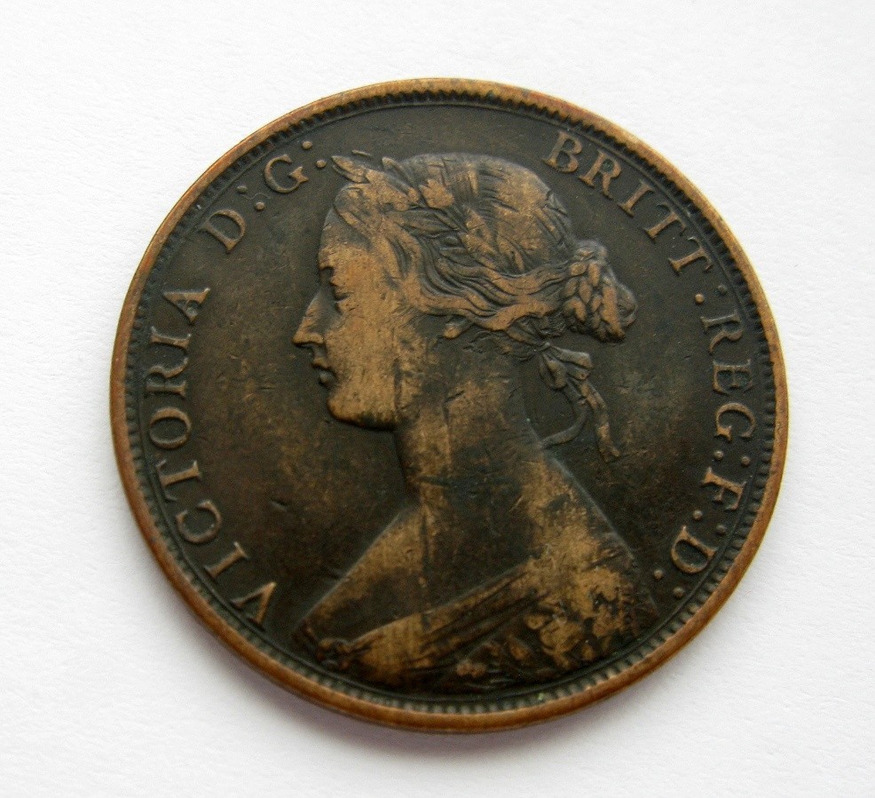 1861 New Brunswick Large One cent