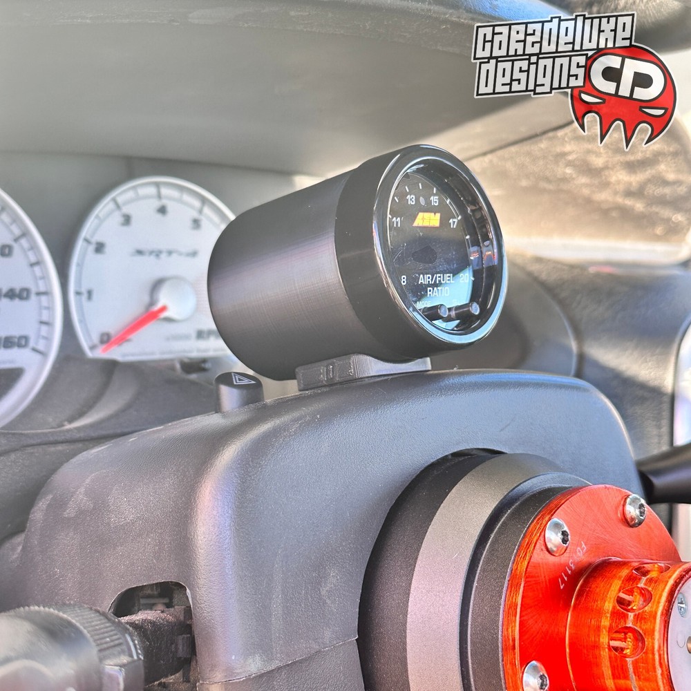 Universal gauge pod mount 52mm 4X viewing angles steering column dash cluster