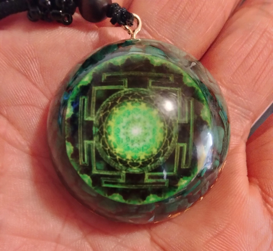 ORGONE ENERGY MALACHITE Talisman