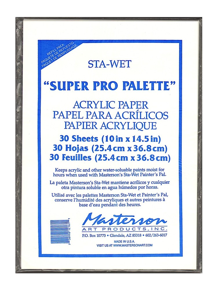 Masterson Sta-Wet Super Pro Palette