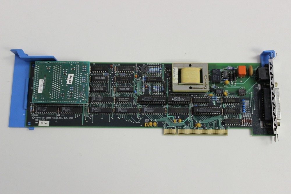 GAMMA TECHNOLOGY 1710-4 MCA MICRO CHANNEL ADAPTER BOARD