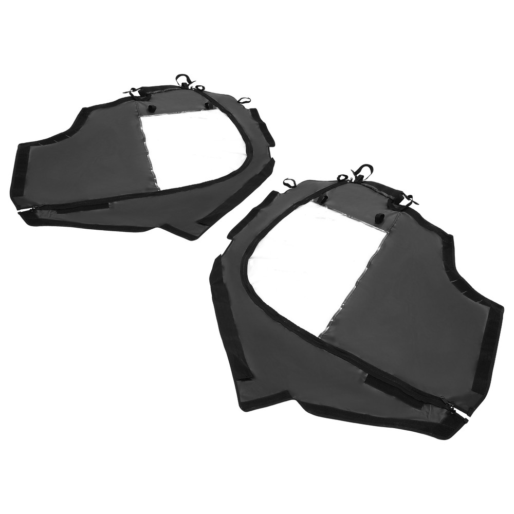 4 For Can-Am Commander 800/1000 2011-2020 Soft Doors & Rear Cab Panel Enclosures