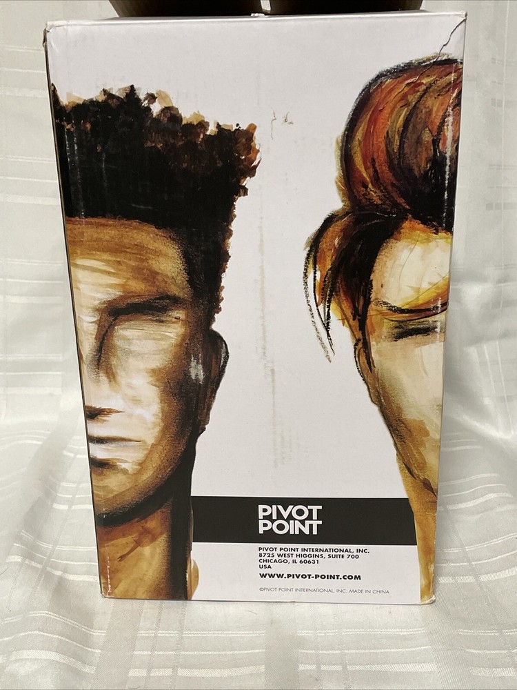 Pivot Point Mannequin Head With Beard Damaged Box