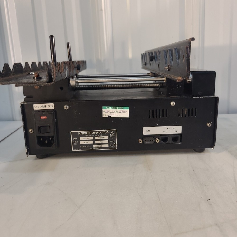 Harvard Apparatus PHD 2000 Infusion Syringe Pump 70-2000 Programmable Tested