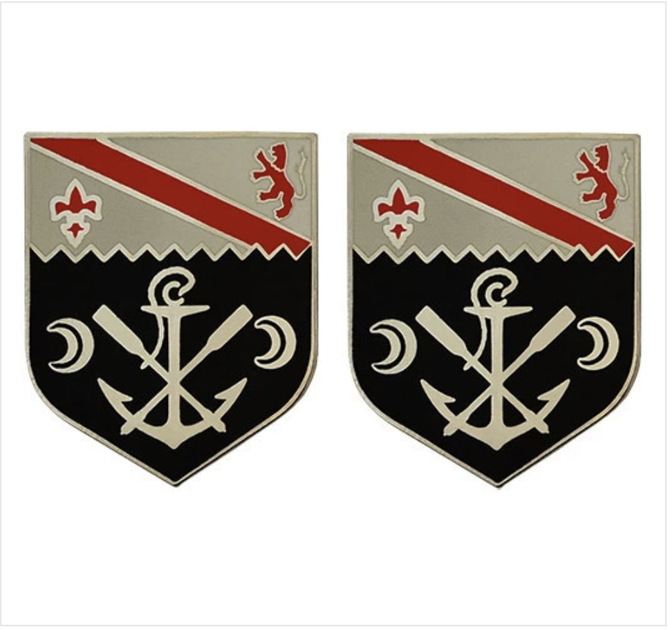 GENUINE U.S. ARMY CREST: FIRST ENGINEER BATTALION