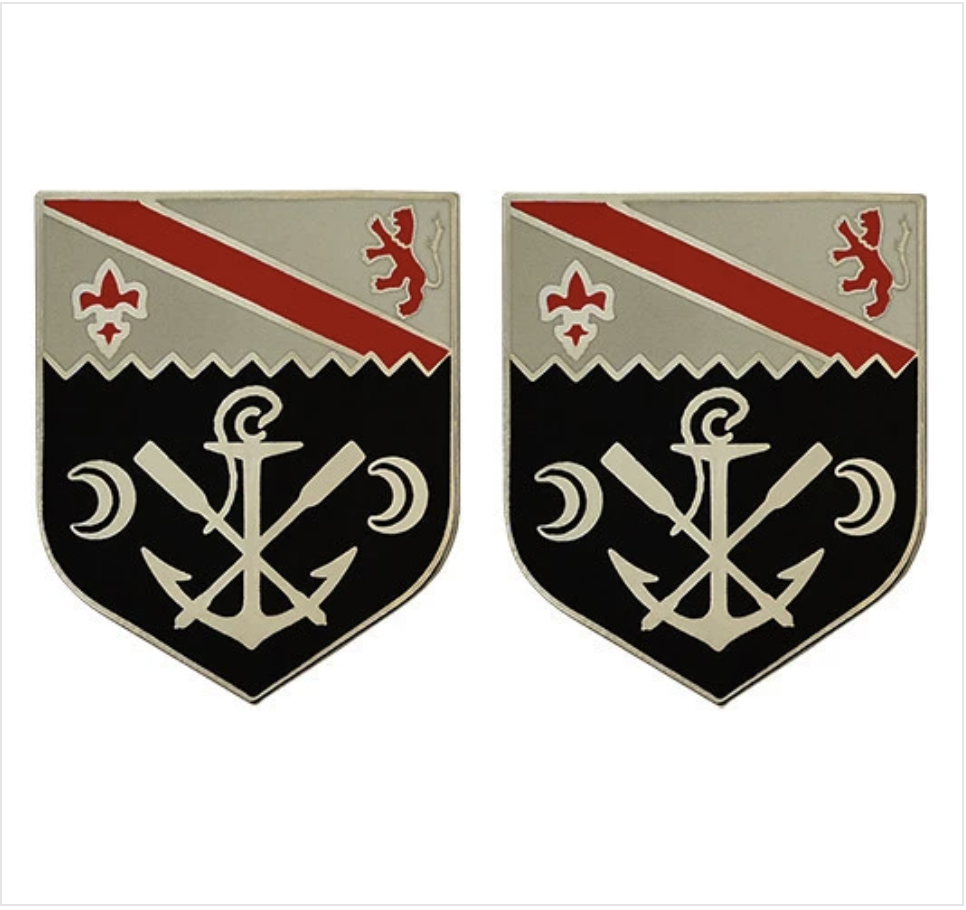 GENUINE U.S. ARMY CREST: FIRST ENGINEER BATTALION