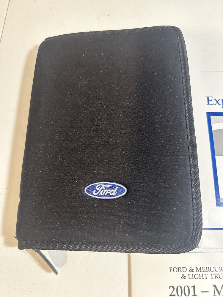 2001 Ford Explorer Sport Owner's Manual Set