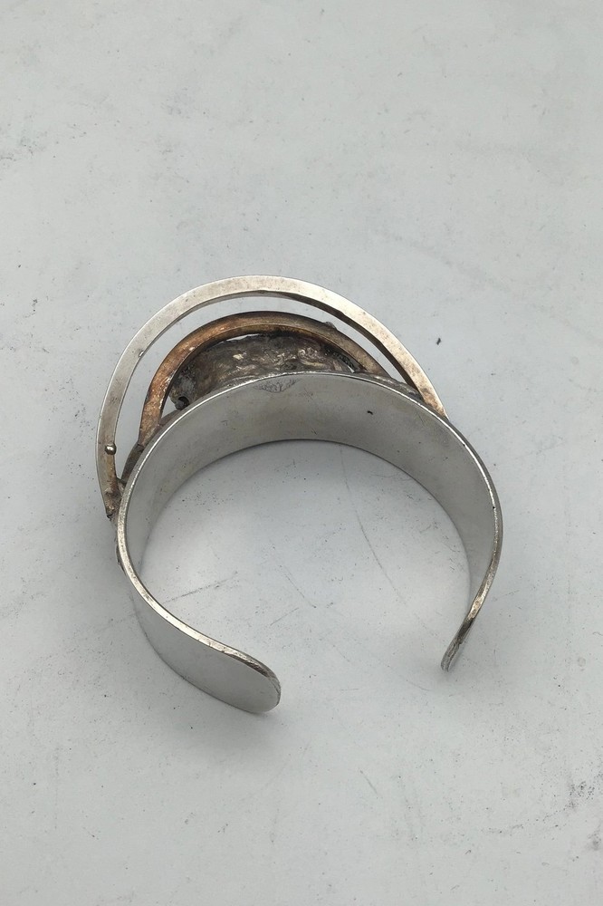Jacob Hull Buch + Deichmann Silver plated bangle