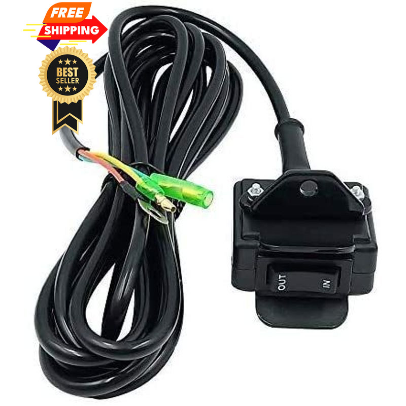 12V 250A Winch Solenoid Relay Contactor & Rocker & Switch