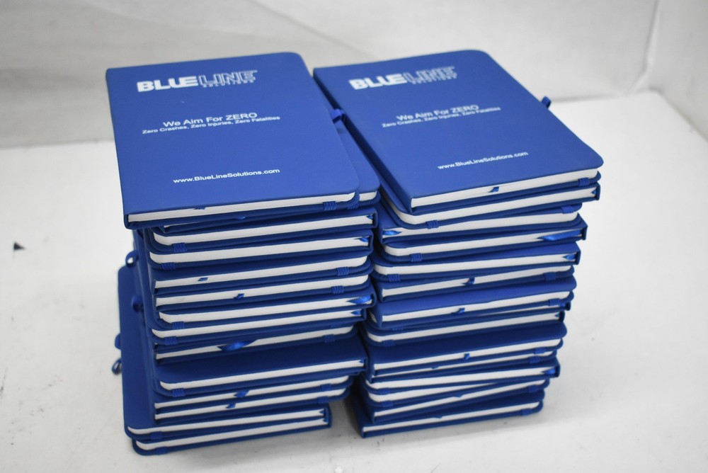 Blue Line Solutions Pocket Notebooks 31 Pack We Aim For Zero Branded Journals