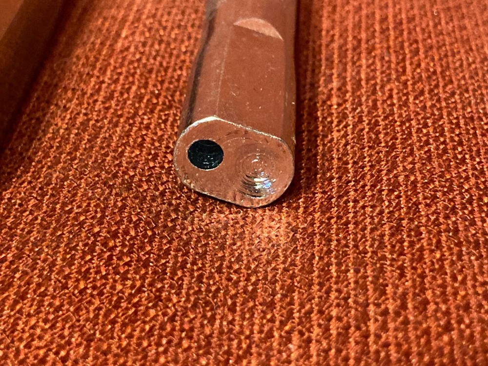 Burr Setting Tool for Brass & Copper Belt Rivets #9 & #12 sizes