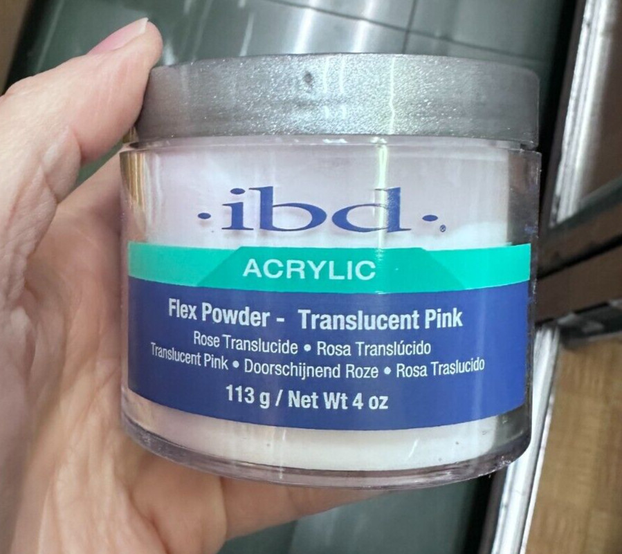 IBD ACRYLIC Flex Powder - Translucent Pink   113g / 4 oz.